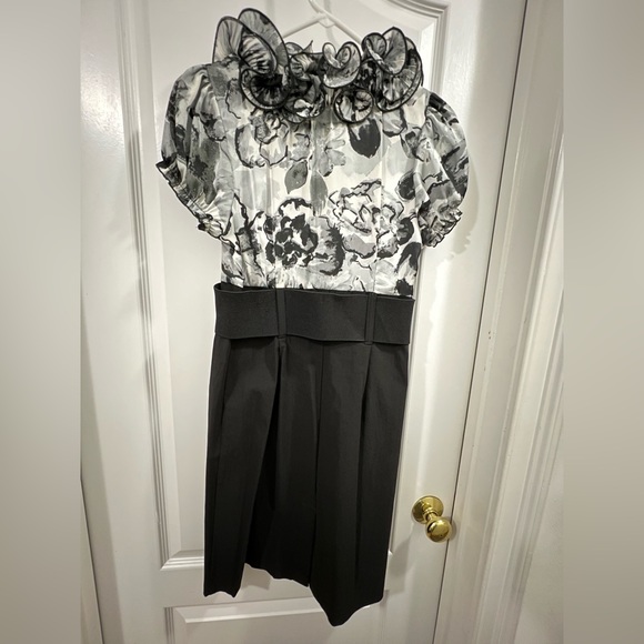 Business Dress with Accent Top - Picture 4 of 4